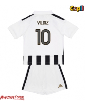 Juventus Kenan Yildiz #10 Echipament de Fotbal Replică 2026-27 Copii Acasa (+ Șorturi)